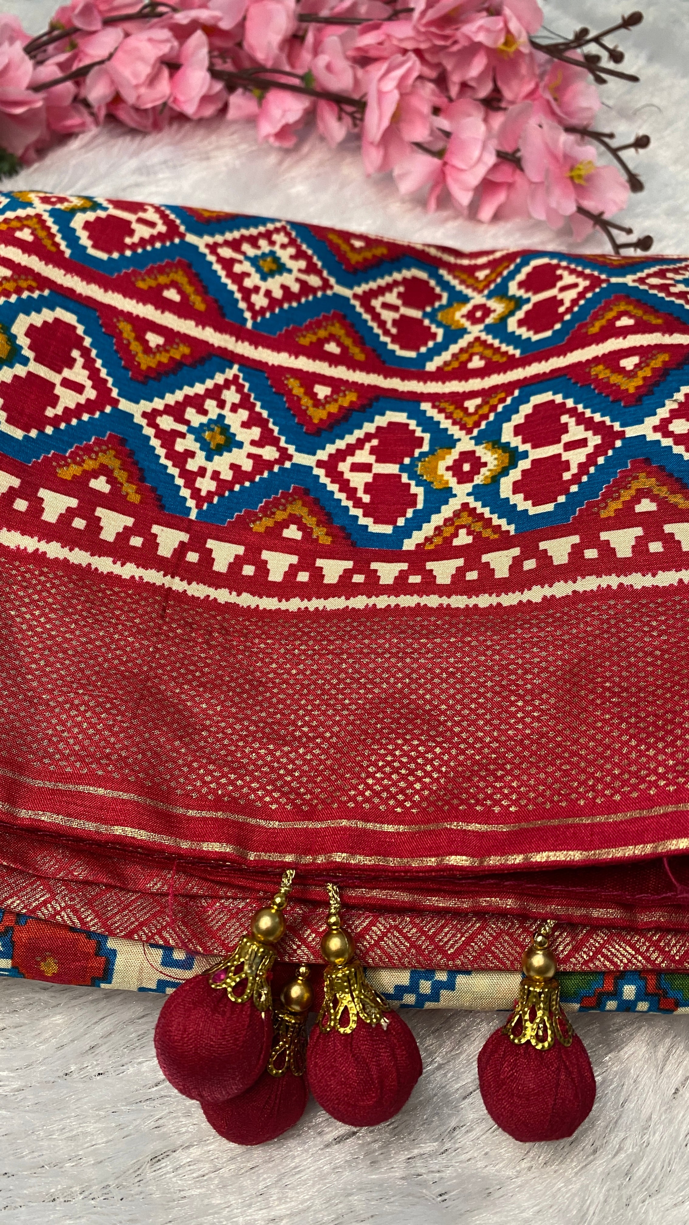 Rajrang Patola Silk Saree