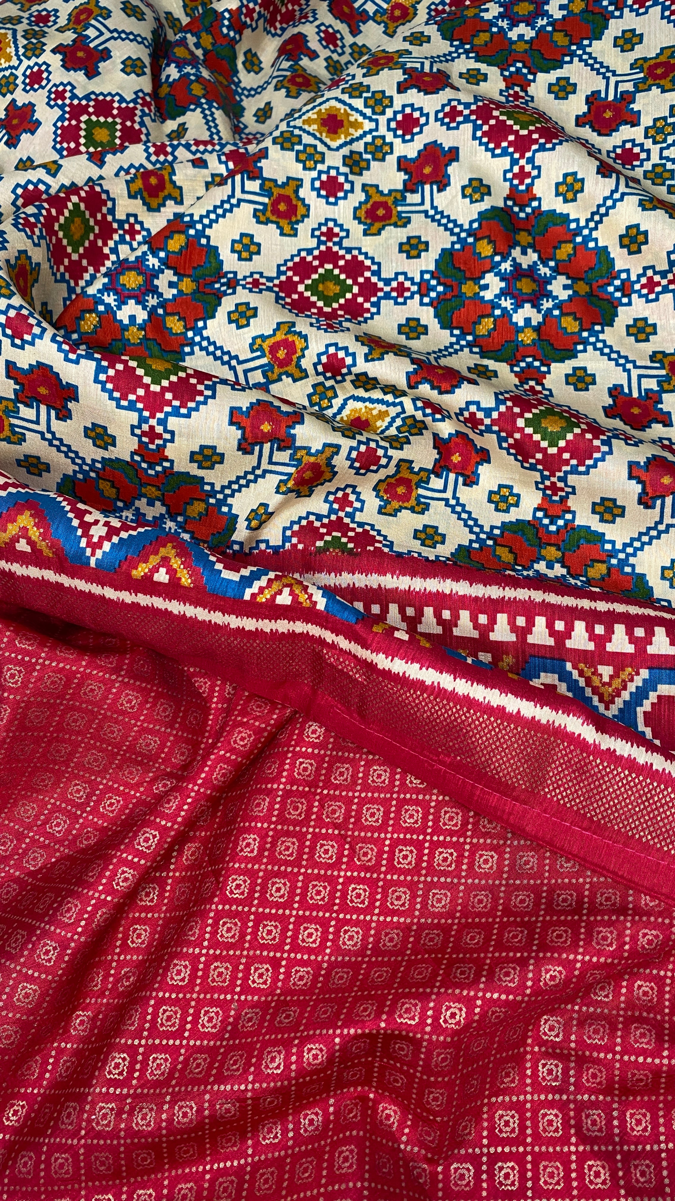 Rajrang Patola Silk Saree