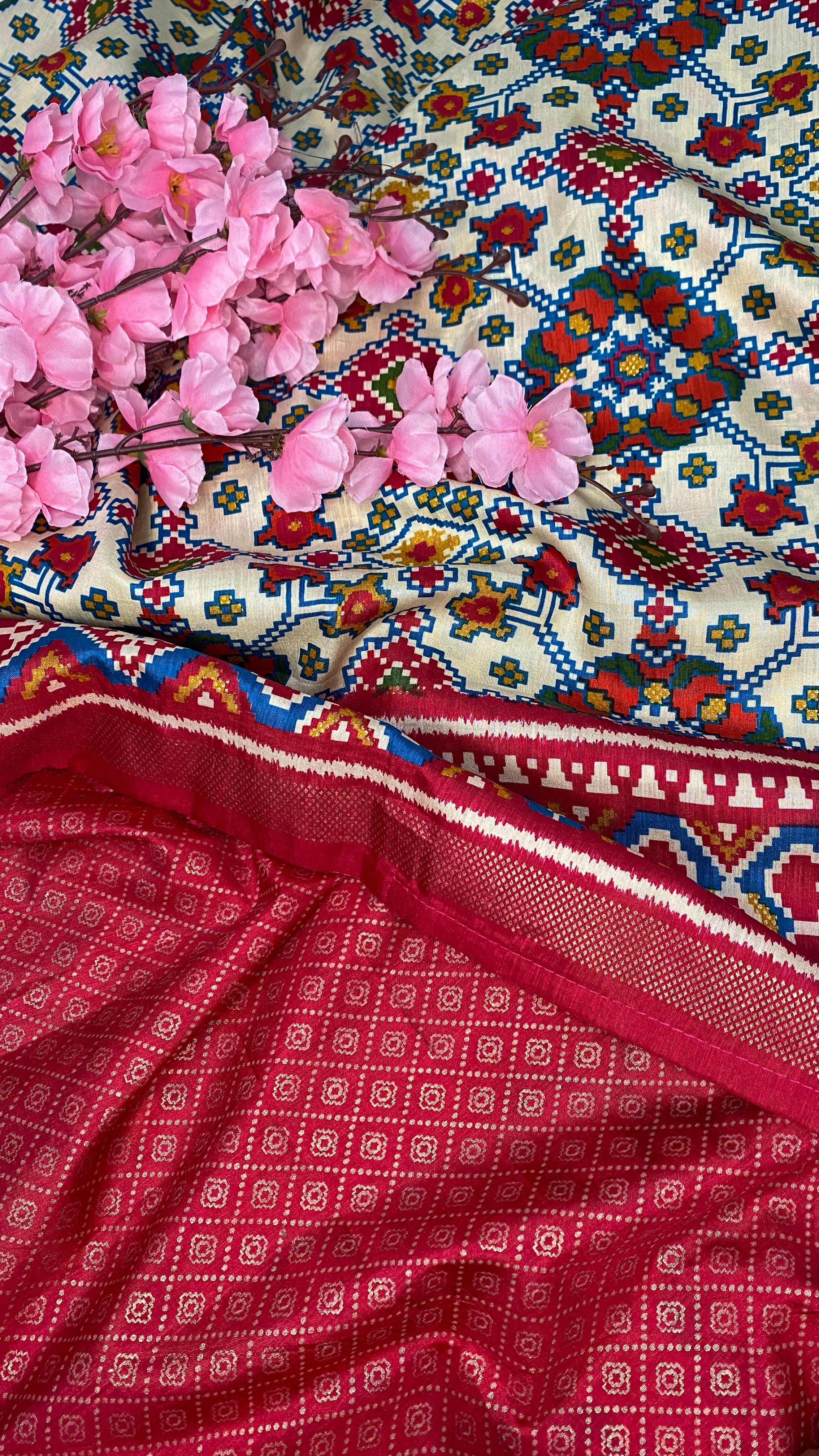 Rajrang Patola Silk Saree