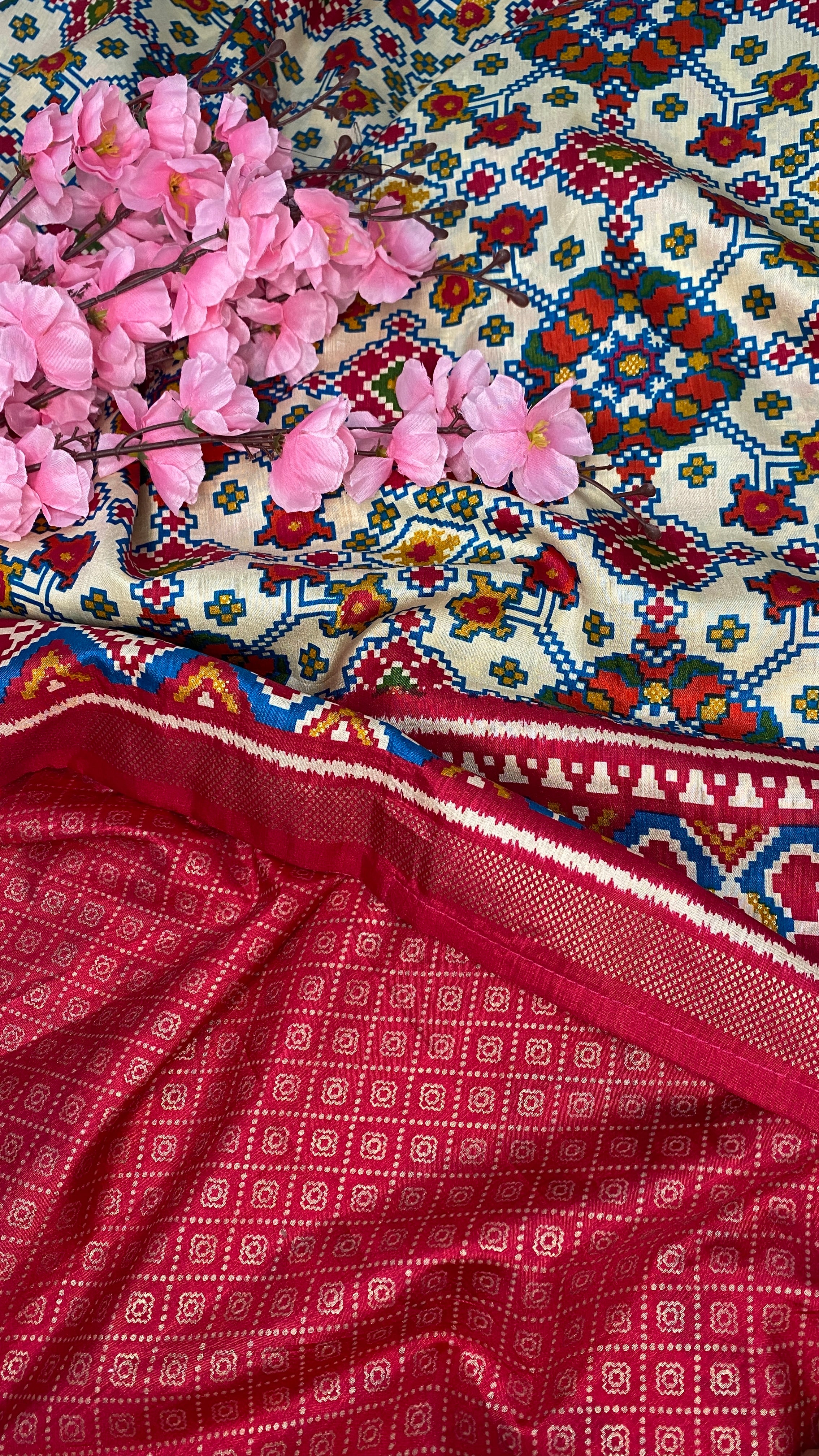 Rajrang Patola Silk Saree