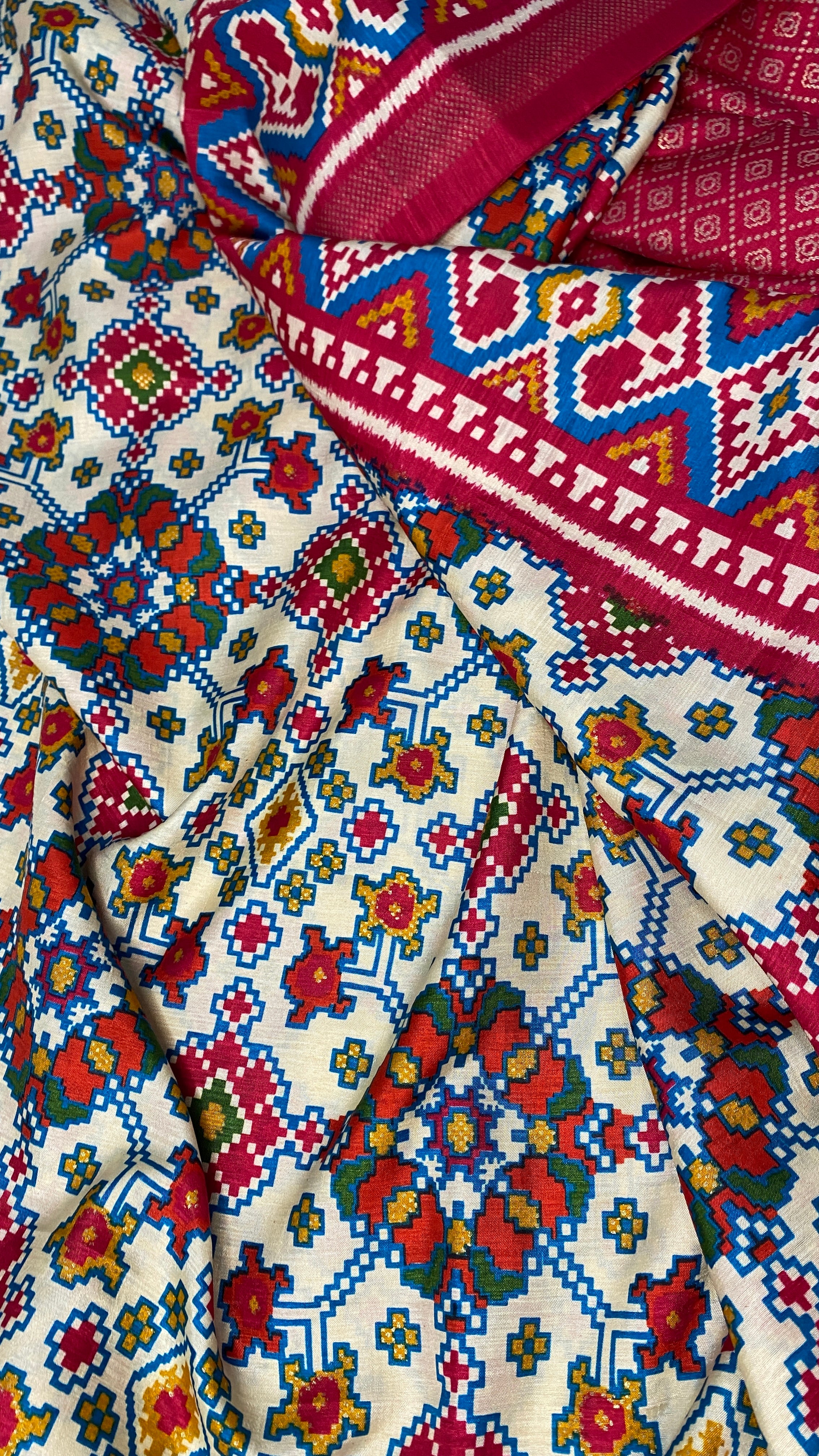 Rajrang Patola Silk Saree