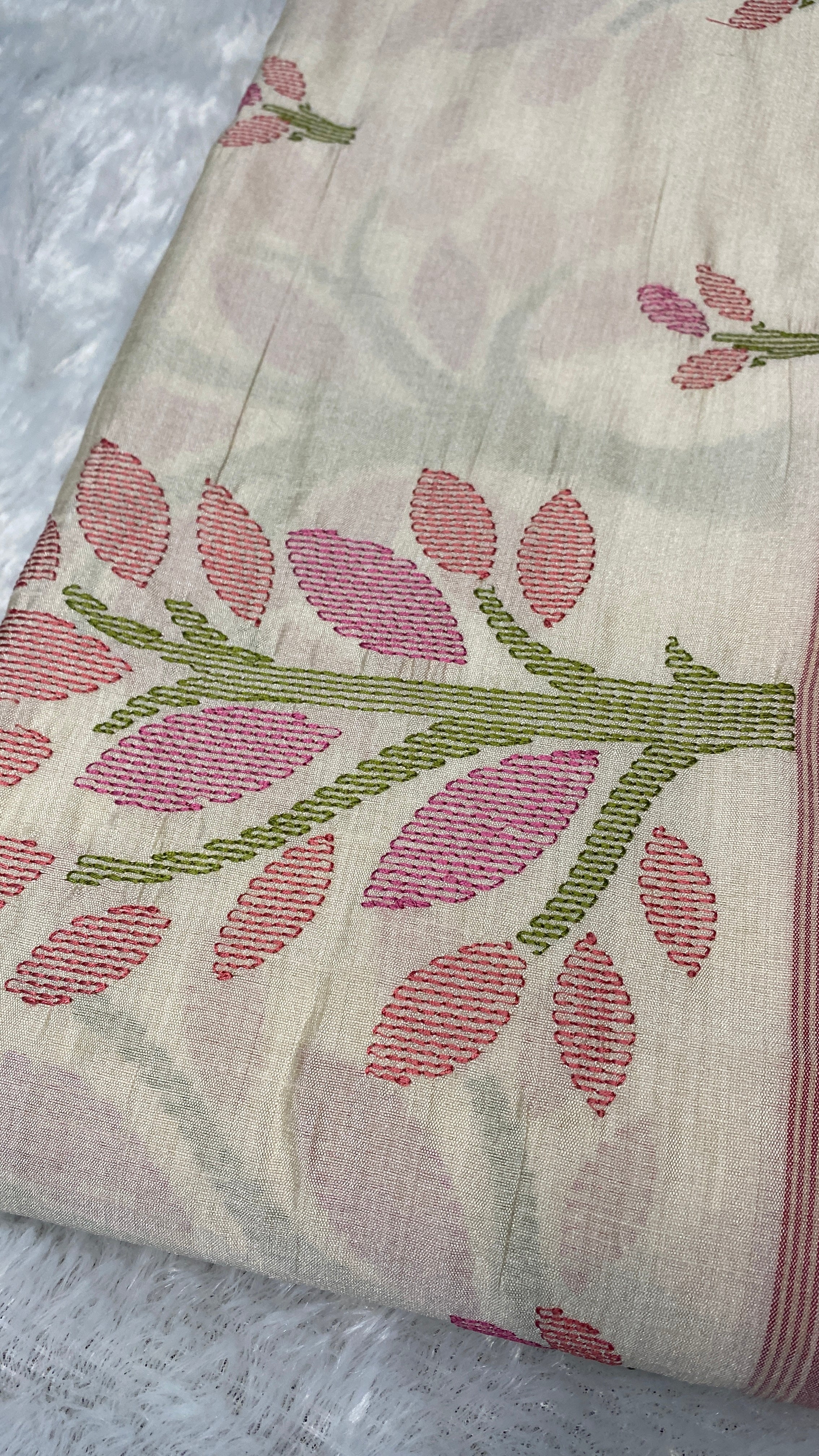 Kusum Bela Chanderi Silk Saree