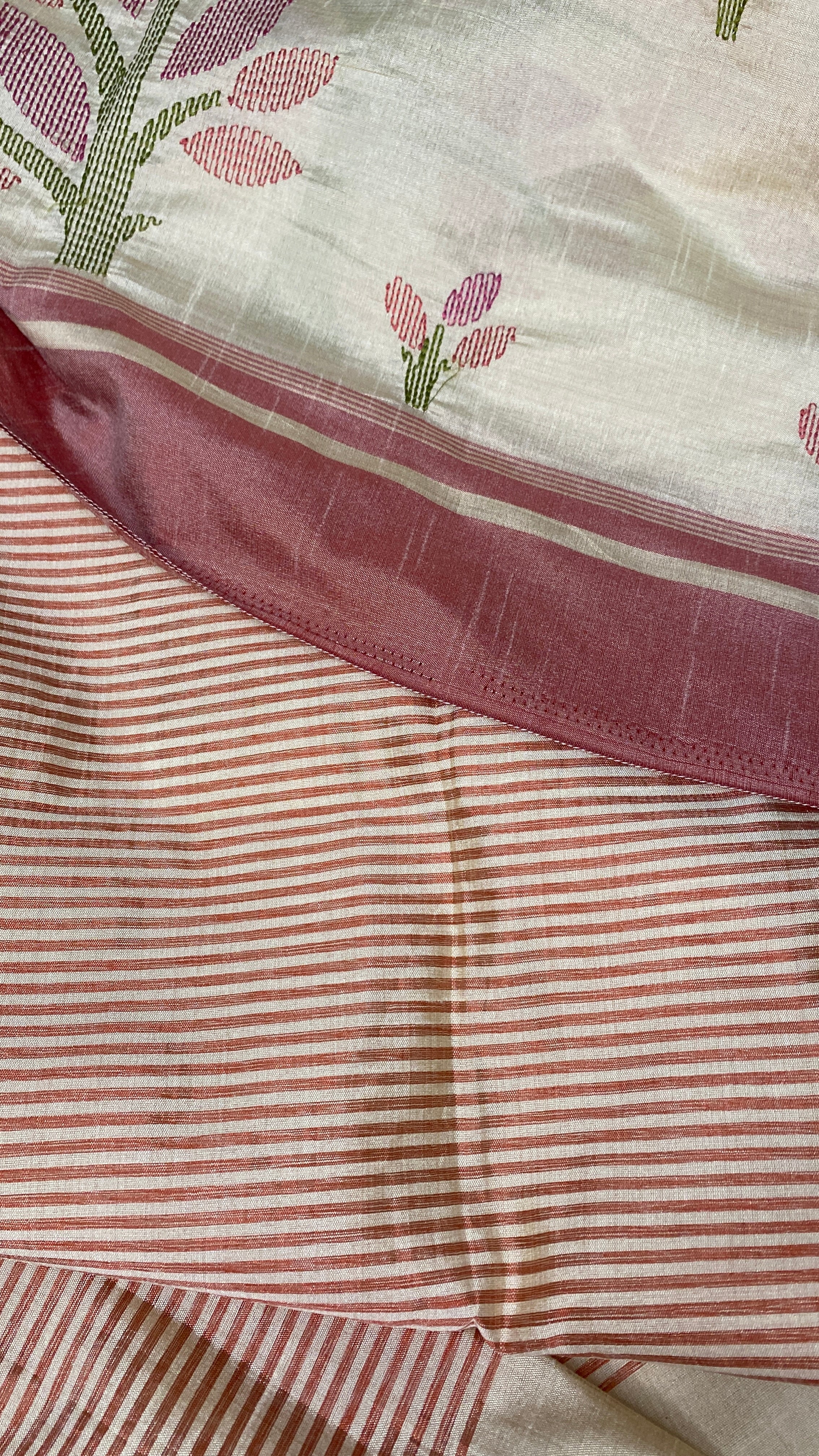 Kusum Bela Chanderi Silk Saree