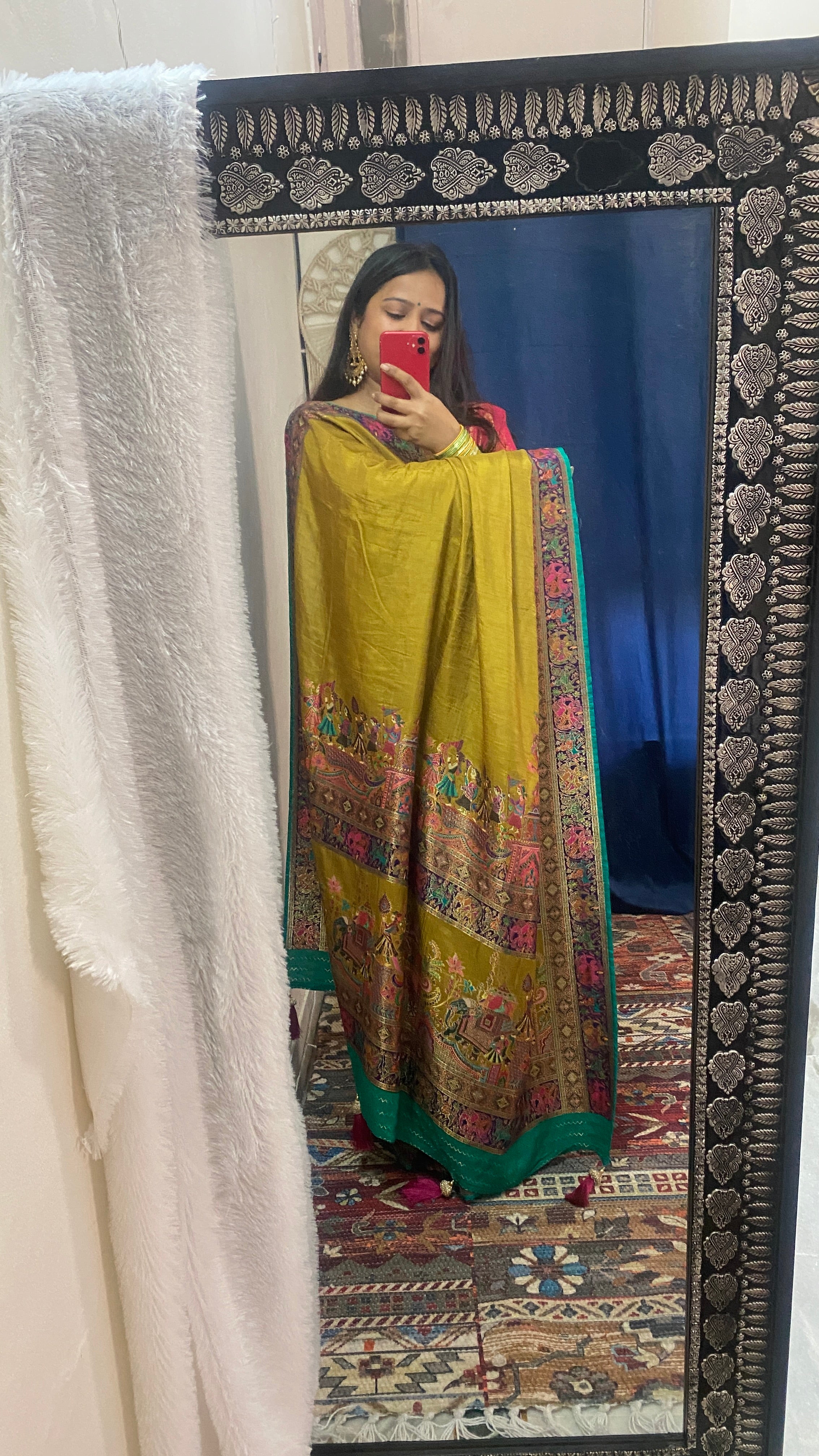 Rang Mahal Raw Silk Saree