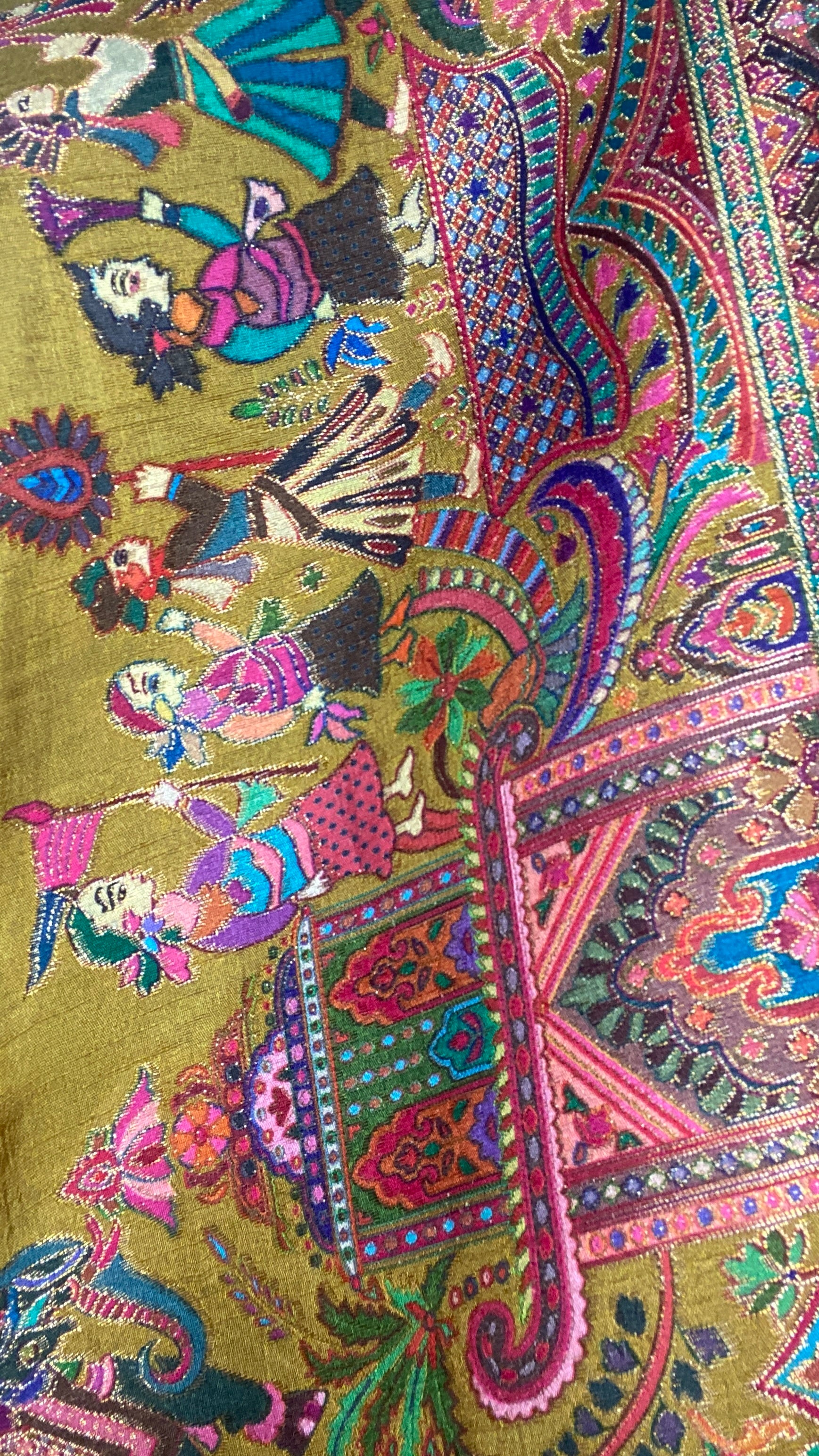 Rang Mahal Raw Silk Saree