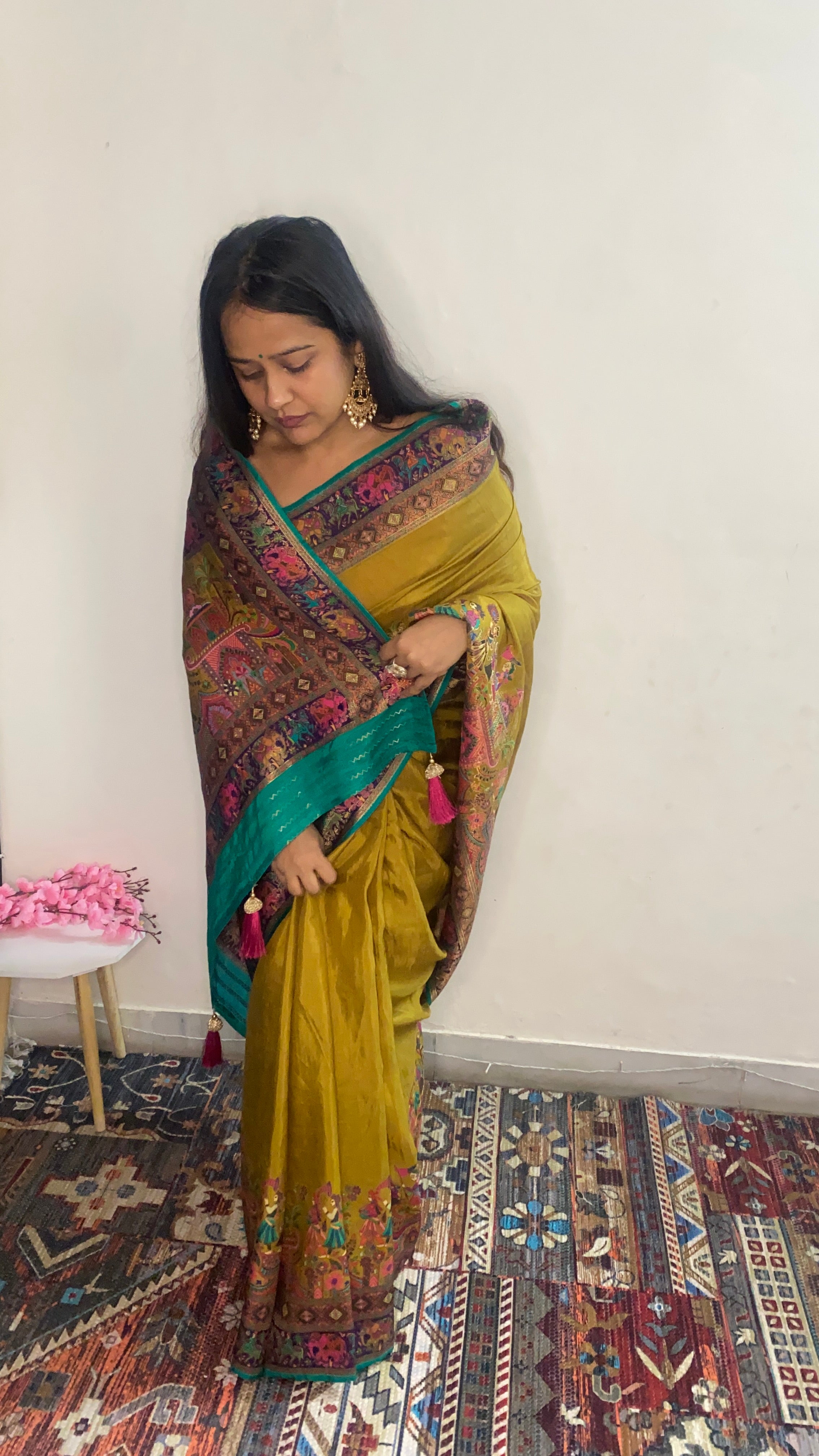 Rang Mahal Raw Silk Saree