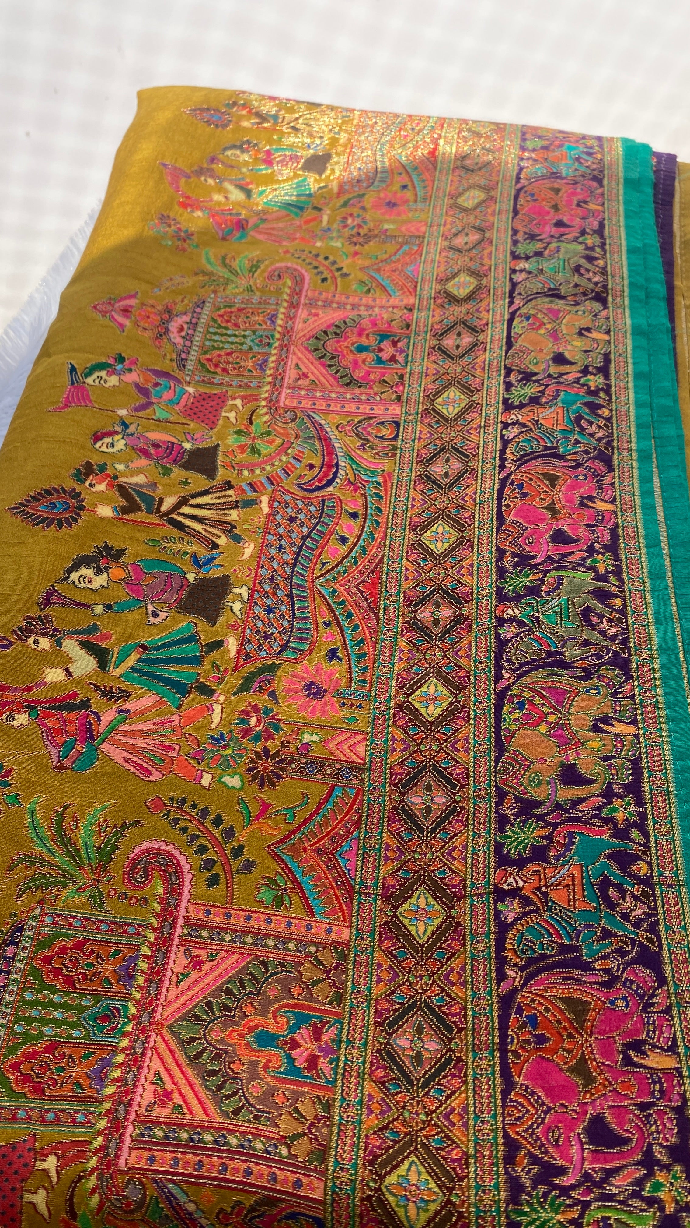 Rang Mahal Raw Silk Saree