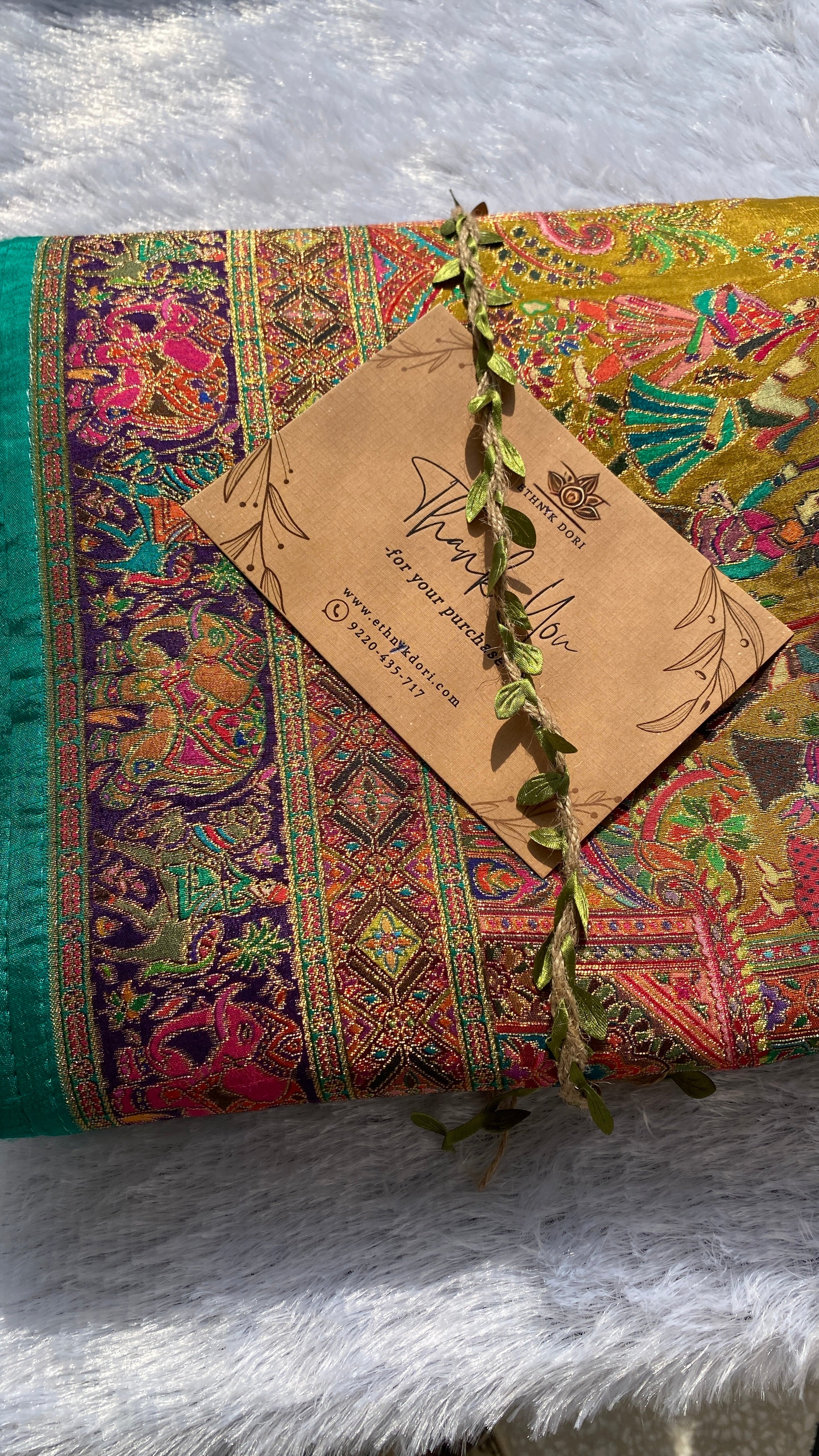Rang Mahal Raw Silk Saree