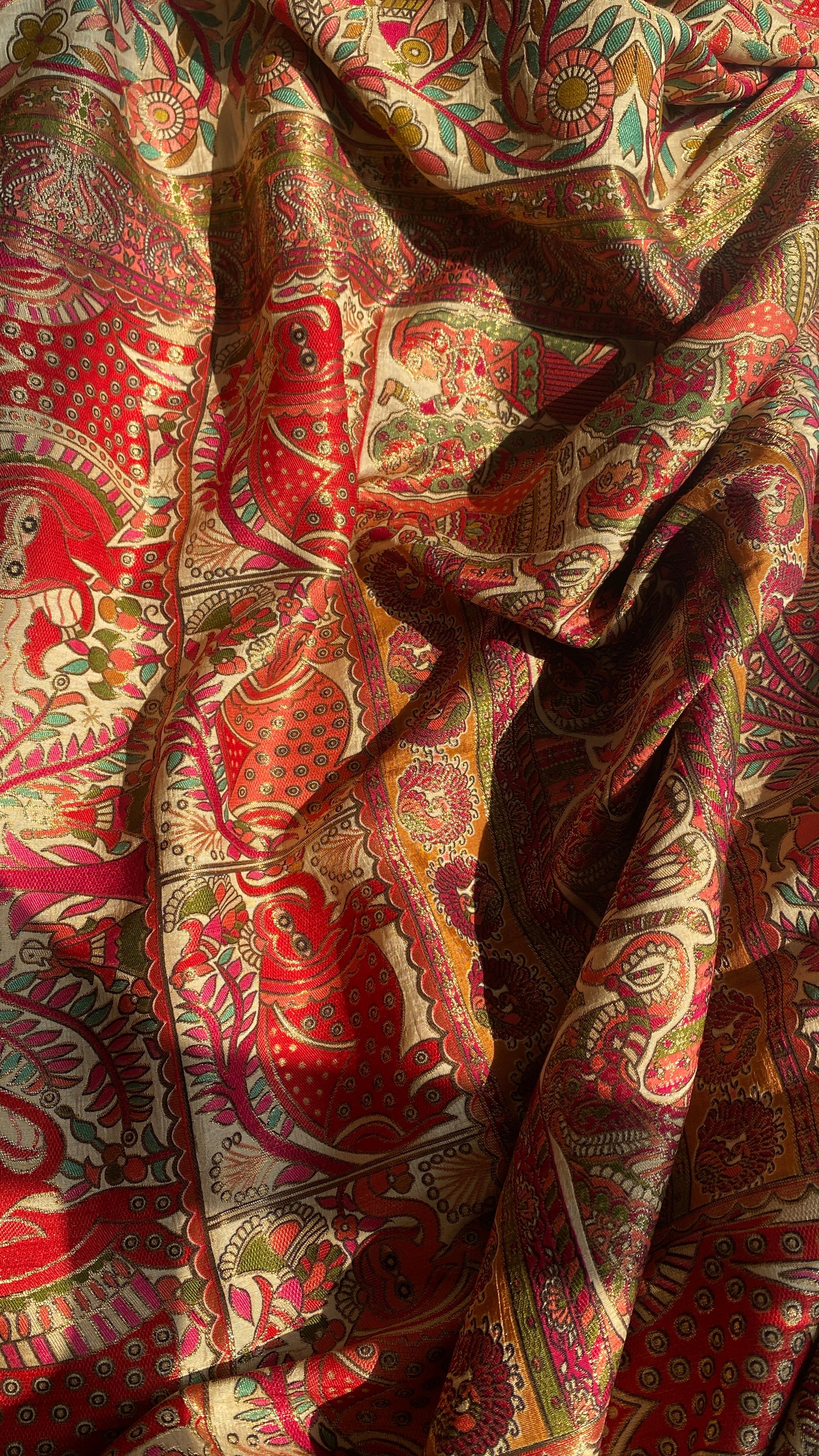 Madhura Raga Raw Silk Saree