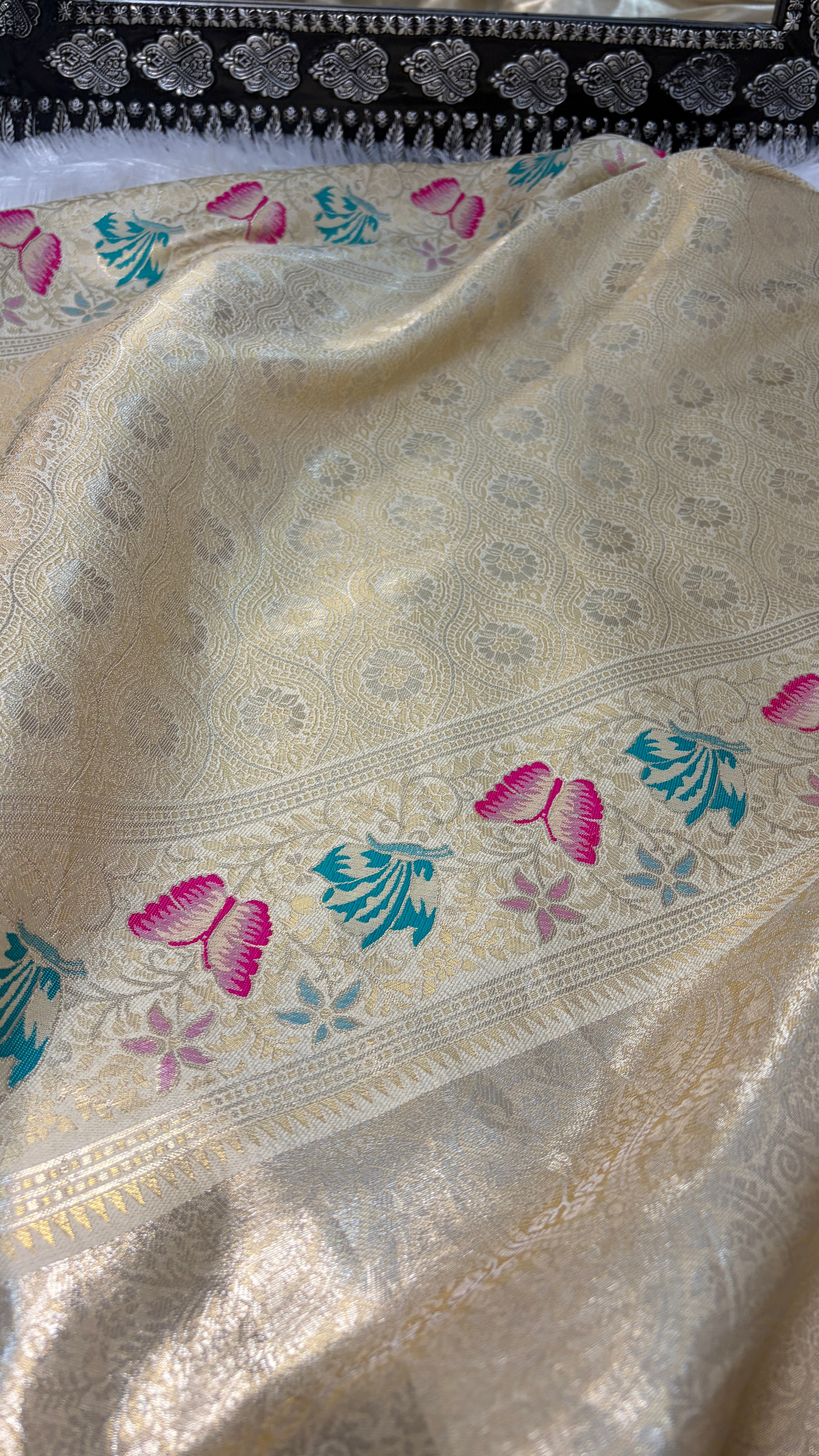 Titli kanjivaram Silk Saree