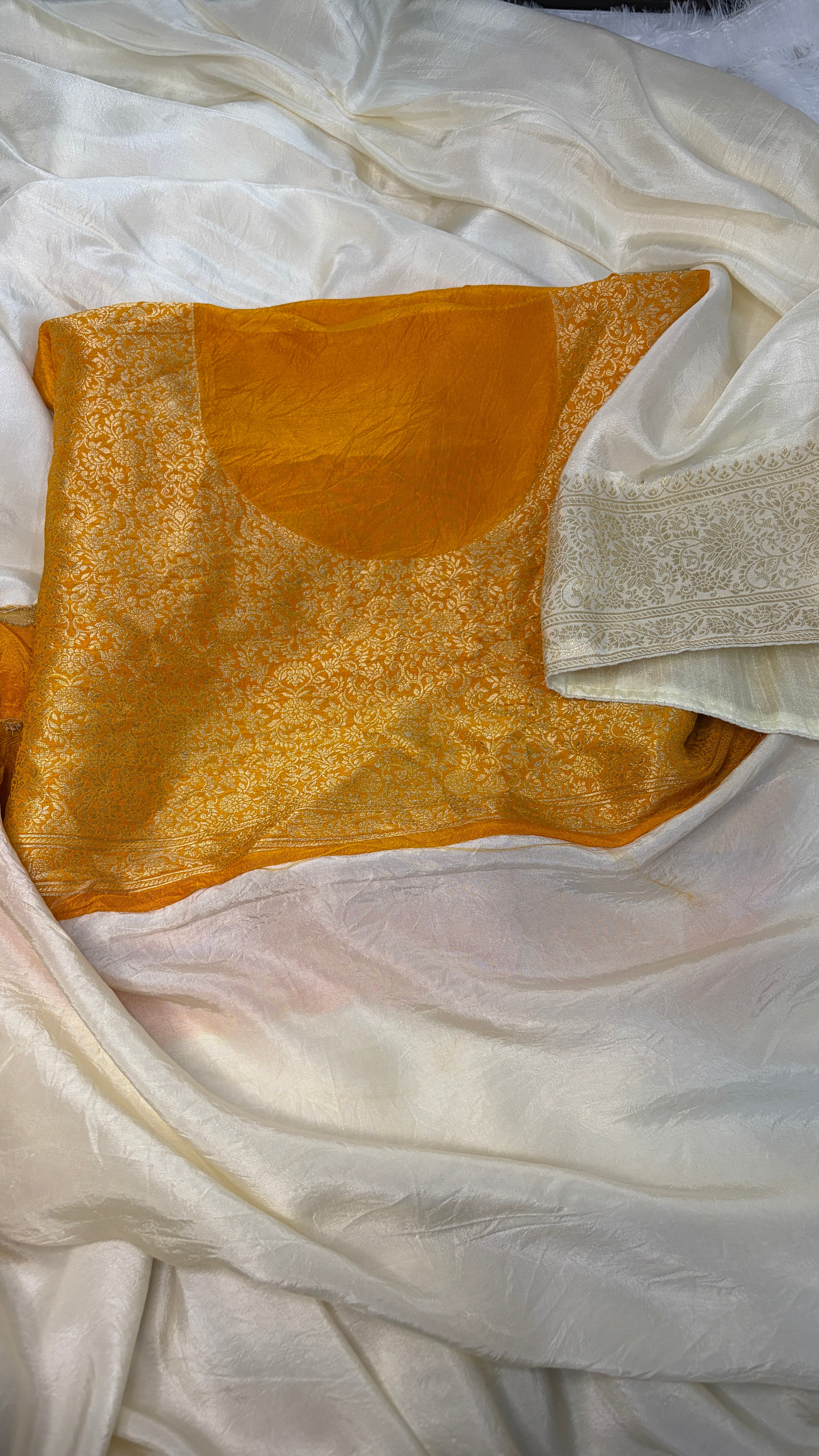 Suvarna Rekha Raw Silk Saree