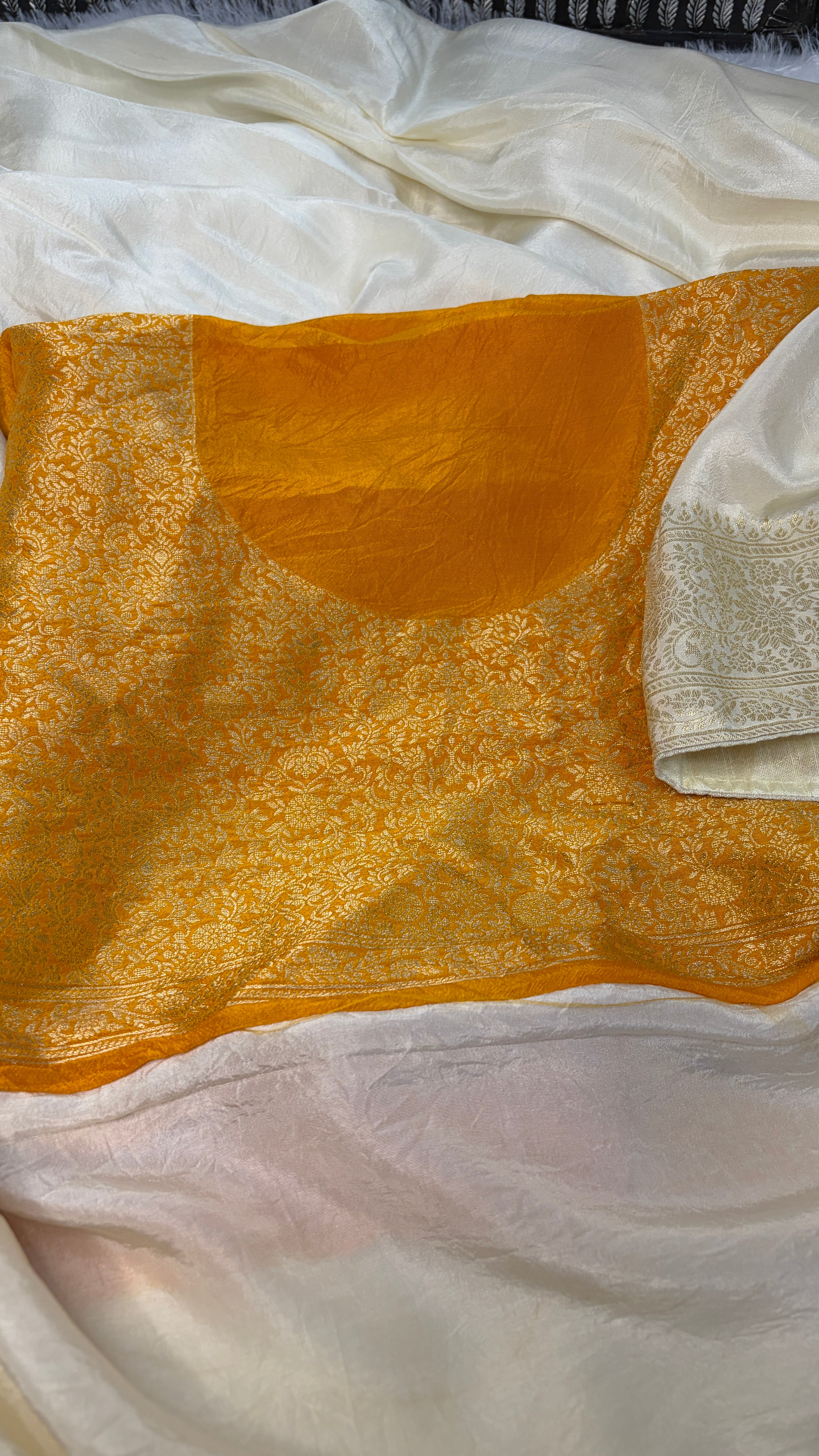 Suvarna Rekha Raw Silk Saree