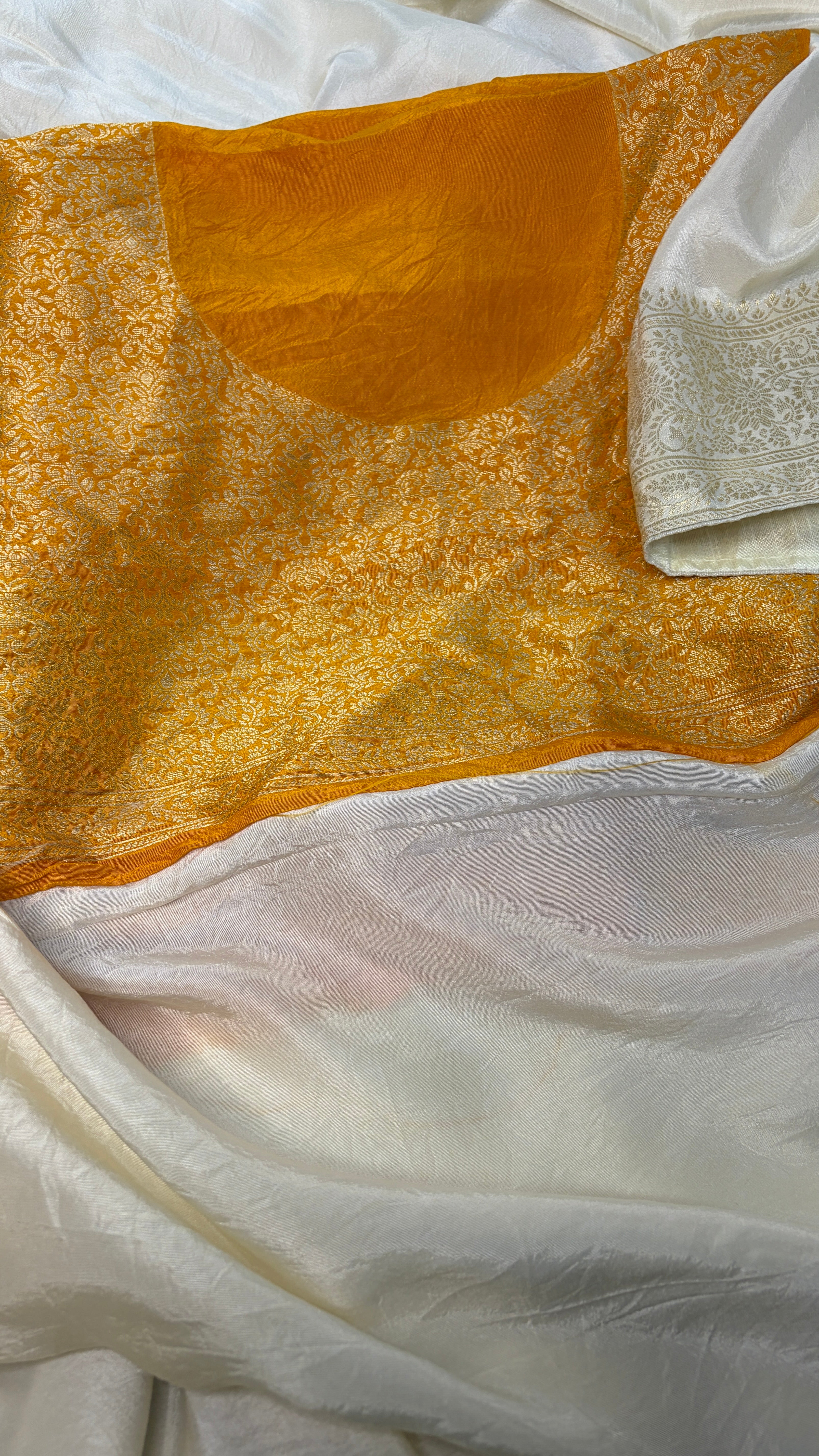 Suvarna Rekha Raw Silk Saree