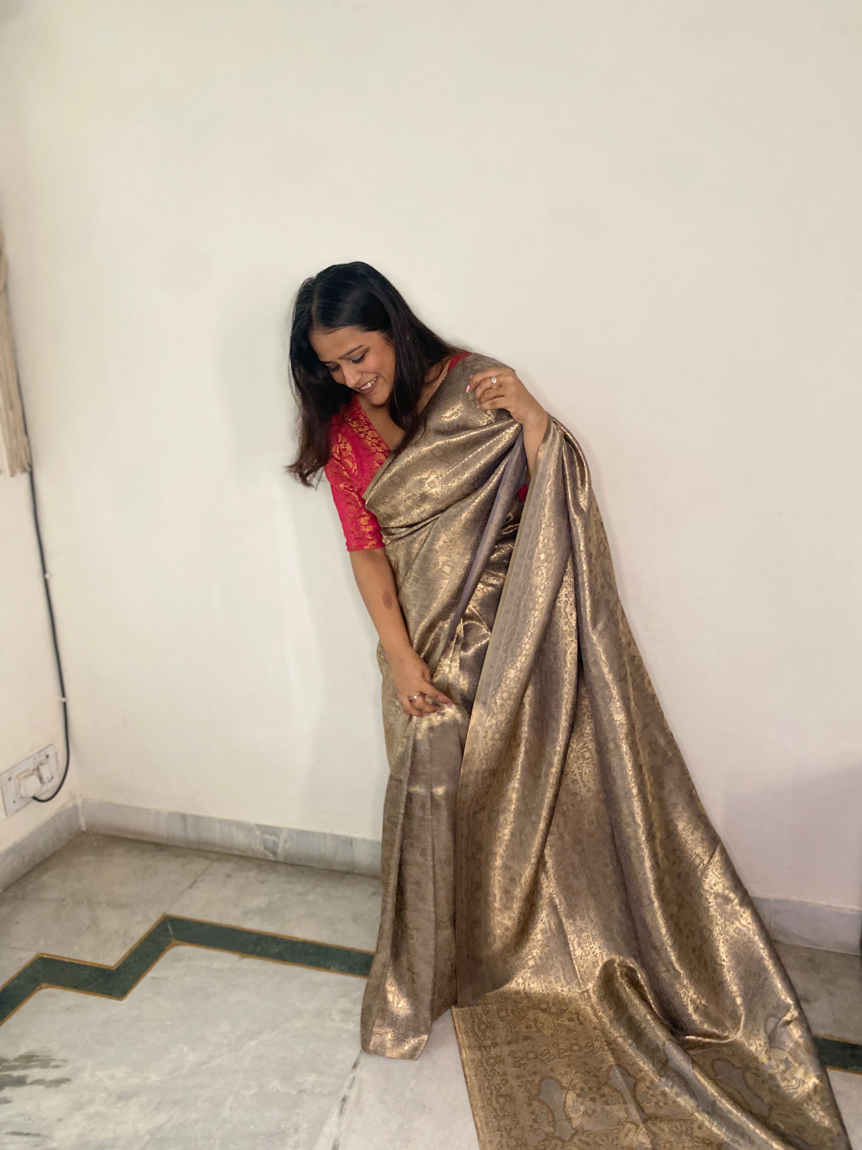 Suvarna Jyoti Kanjivaram Silk Saree