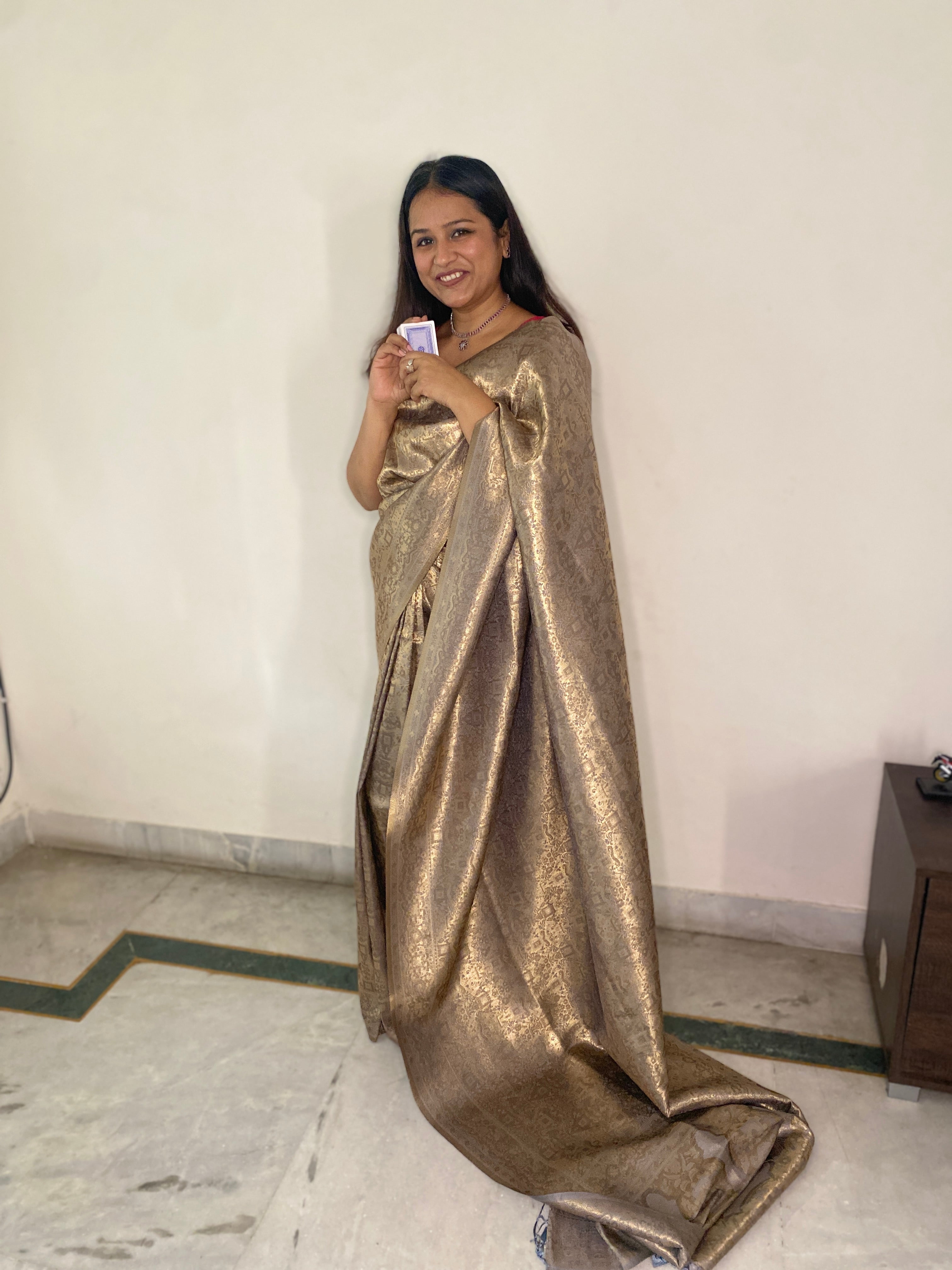 Suvarna Jyoti Kanjivaram Silk Saree