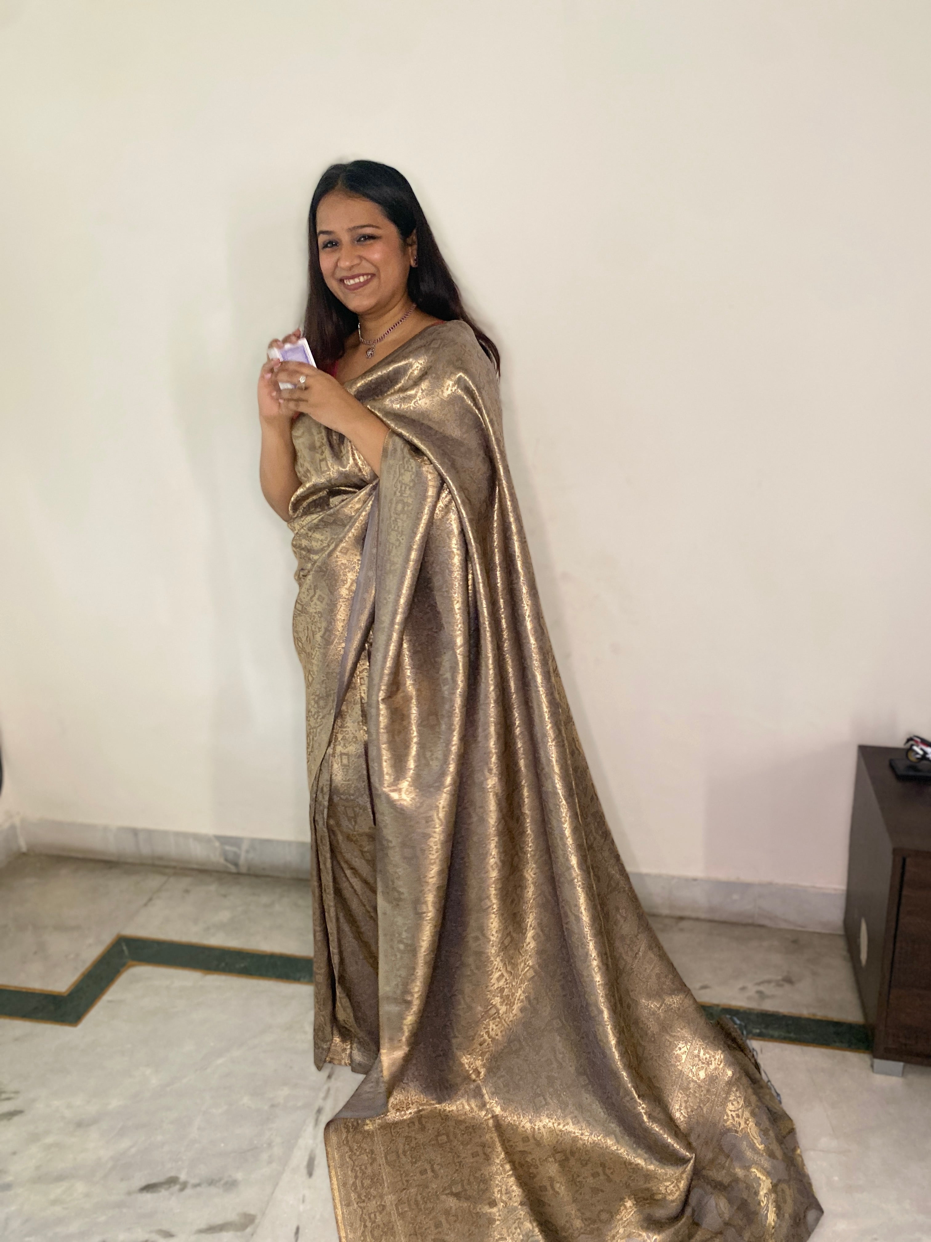 Suvarna Jyoti Kanjivaram Silk Saree