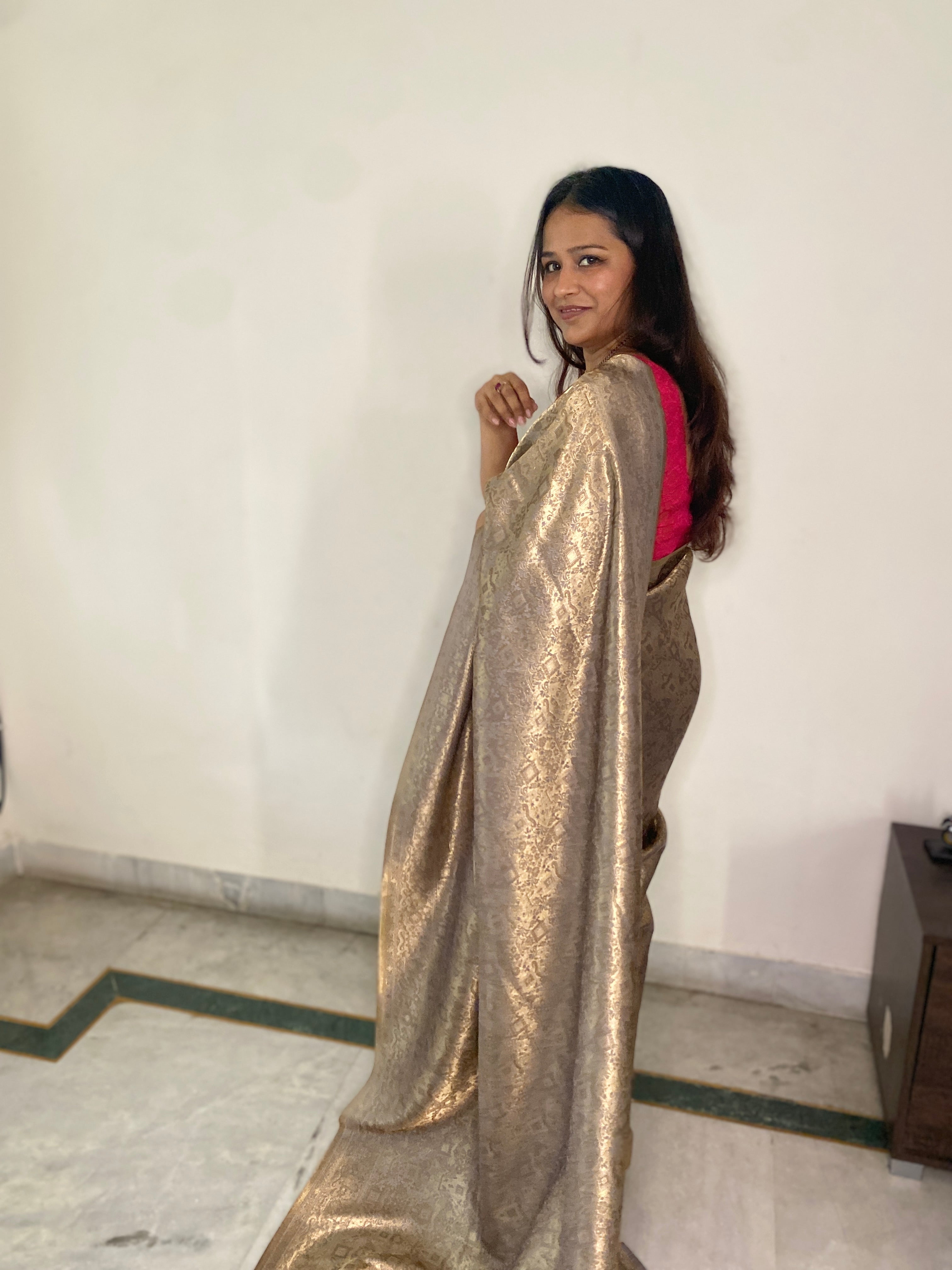 Suvarna Jyoti Kanjivaram Silk Saree