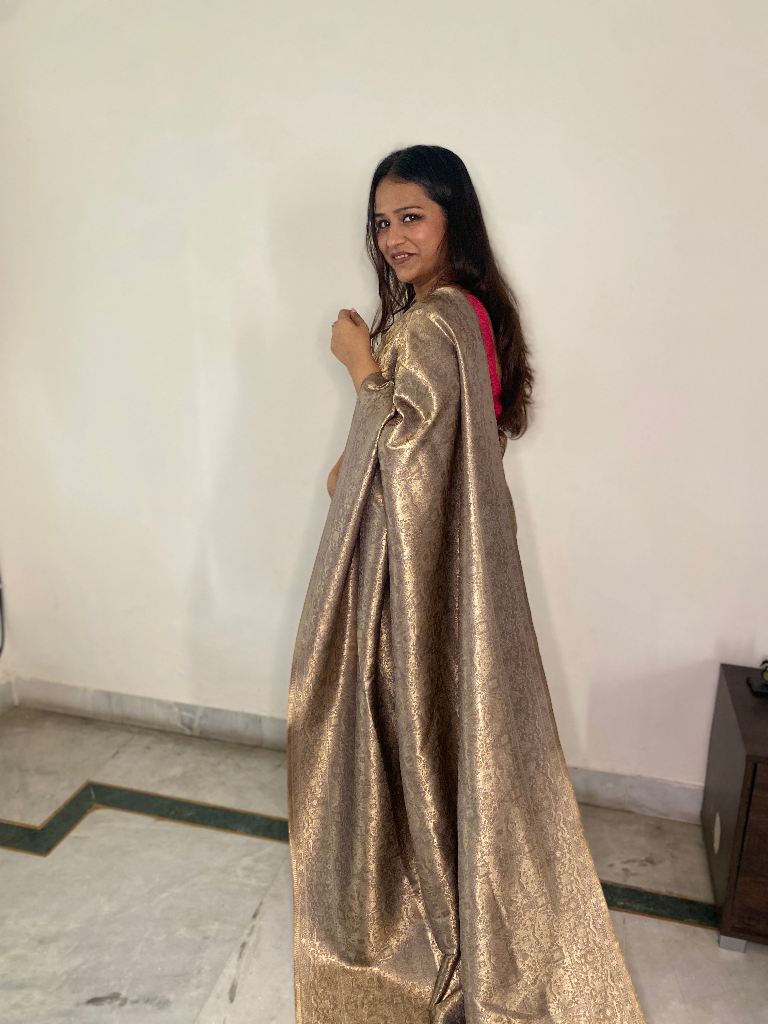 Suvarna Jyoti Kanjivaram Silk Saree