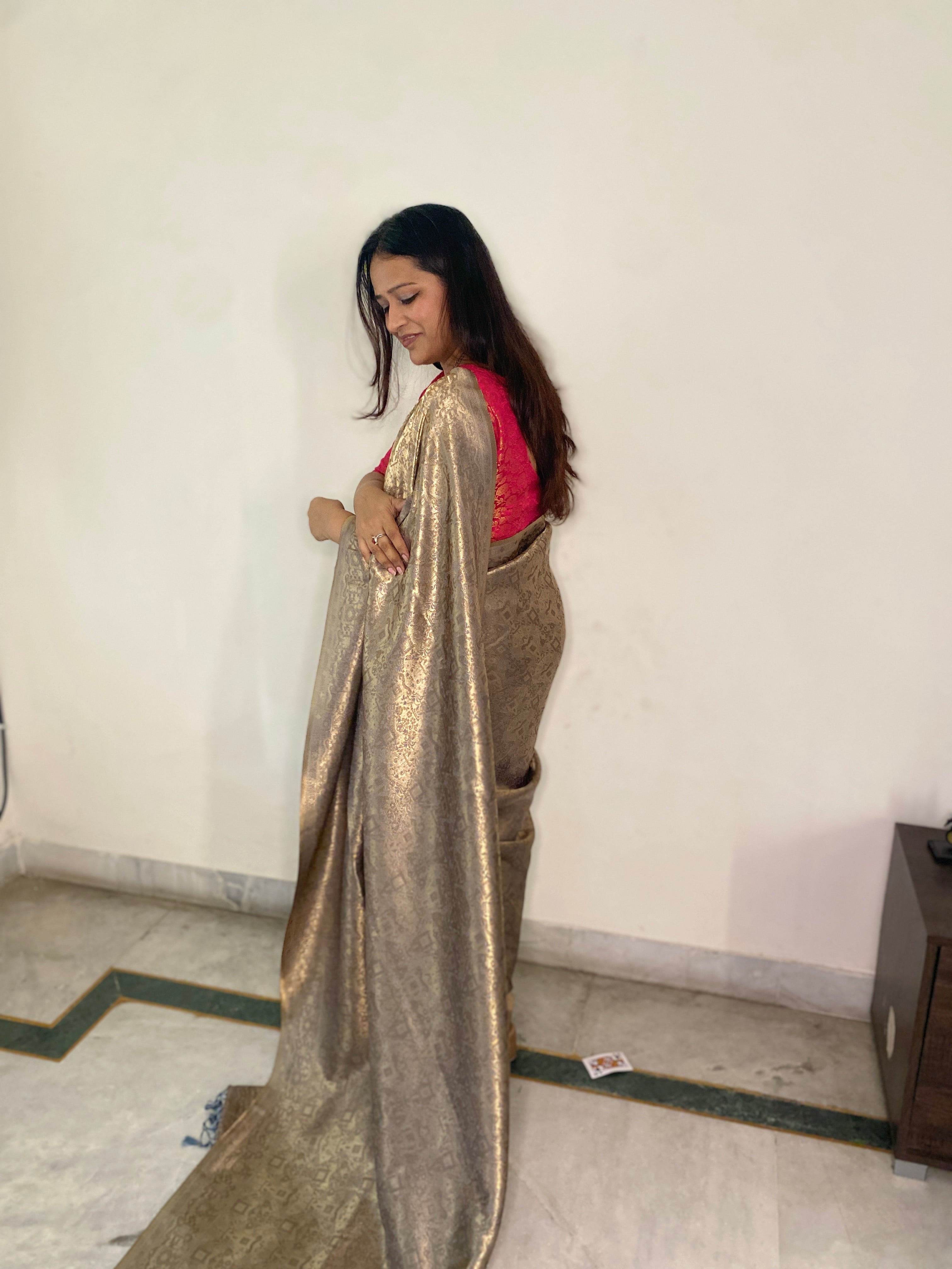 Suvarna Jyoti Kanjivaram Silk Saree