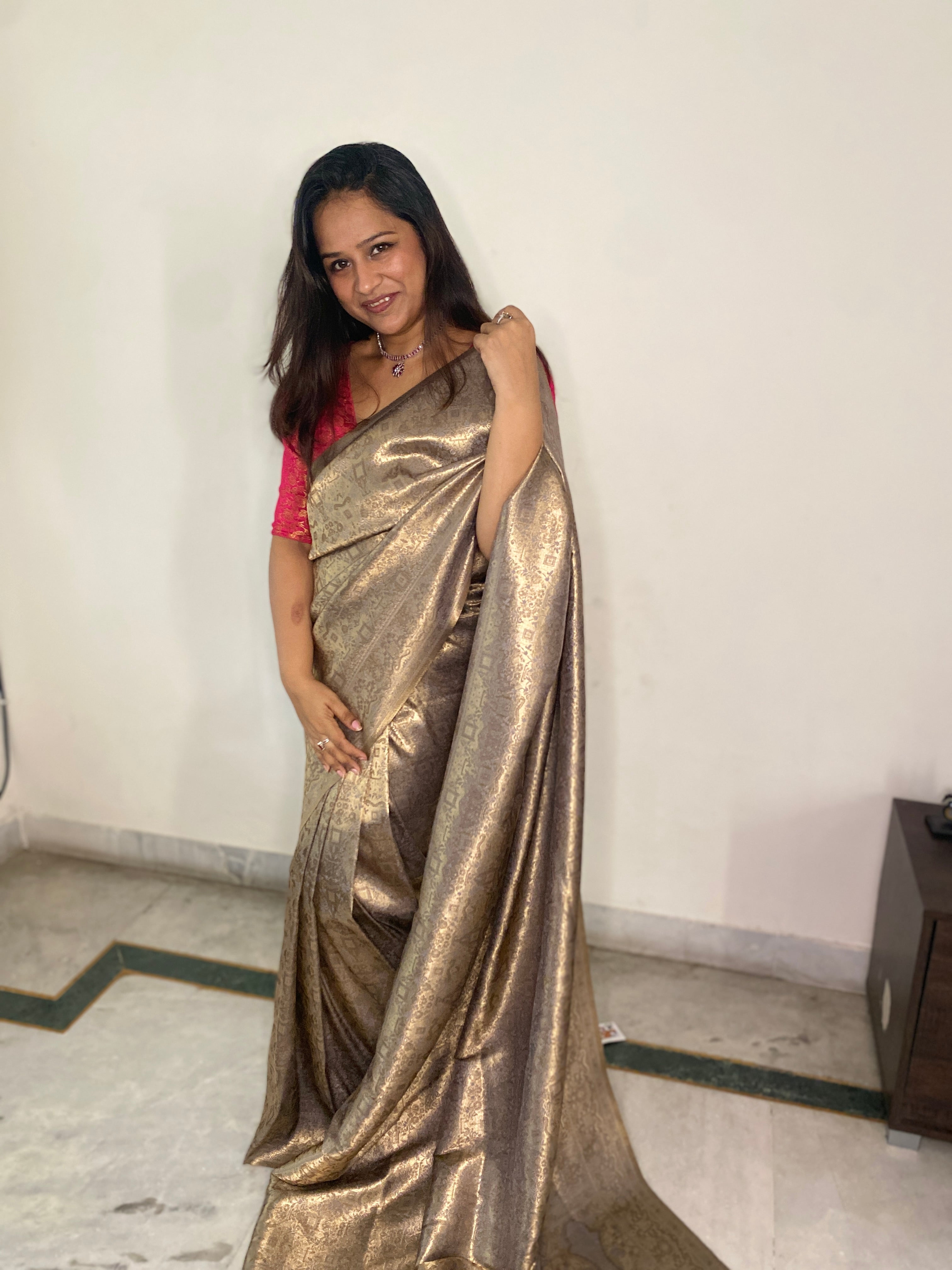 Suvarna Jyoti Kanjivaram Silk Saree