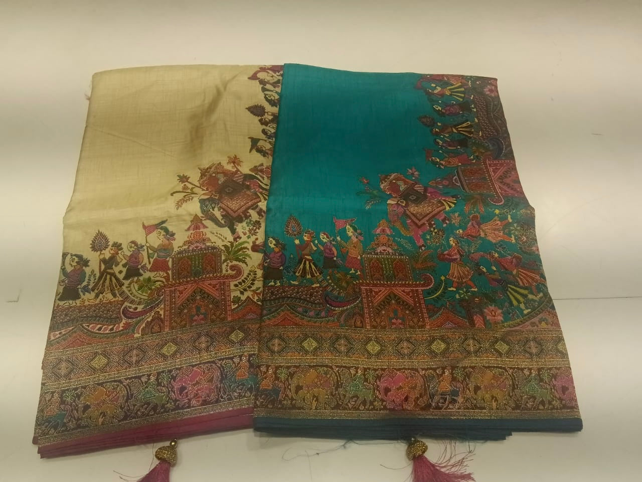Rang Mahal Raw Silk Saree