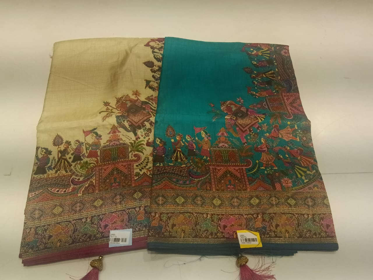 Rang Mahal Raw Silk Saree