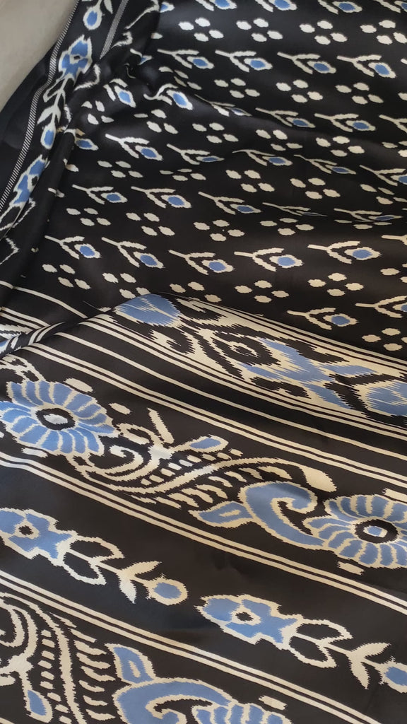 Saanjh Noor Satin Silk Saree