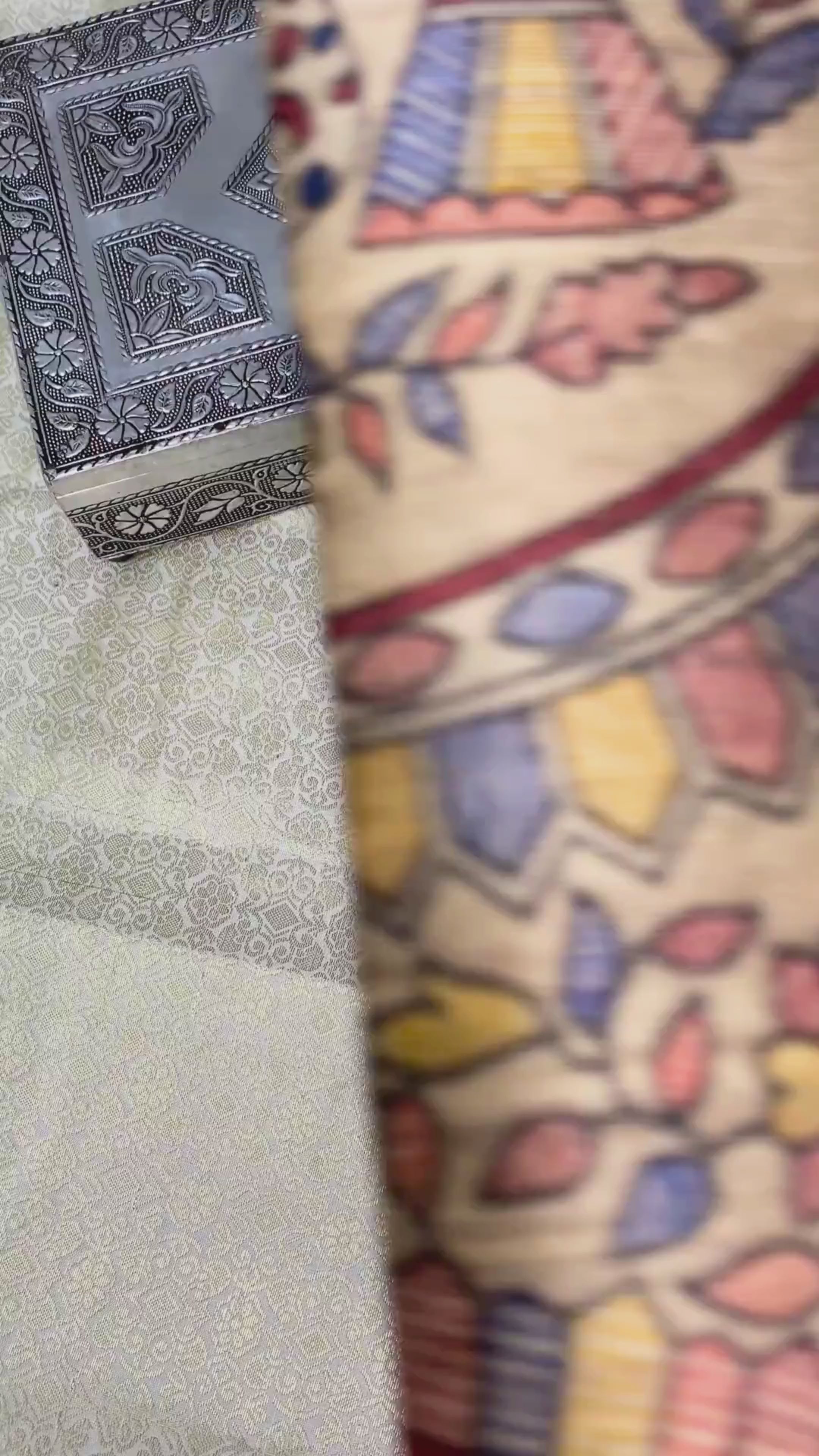 Madhuban Rekha Bhagalpuri Silk Saree