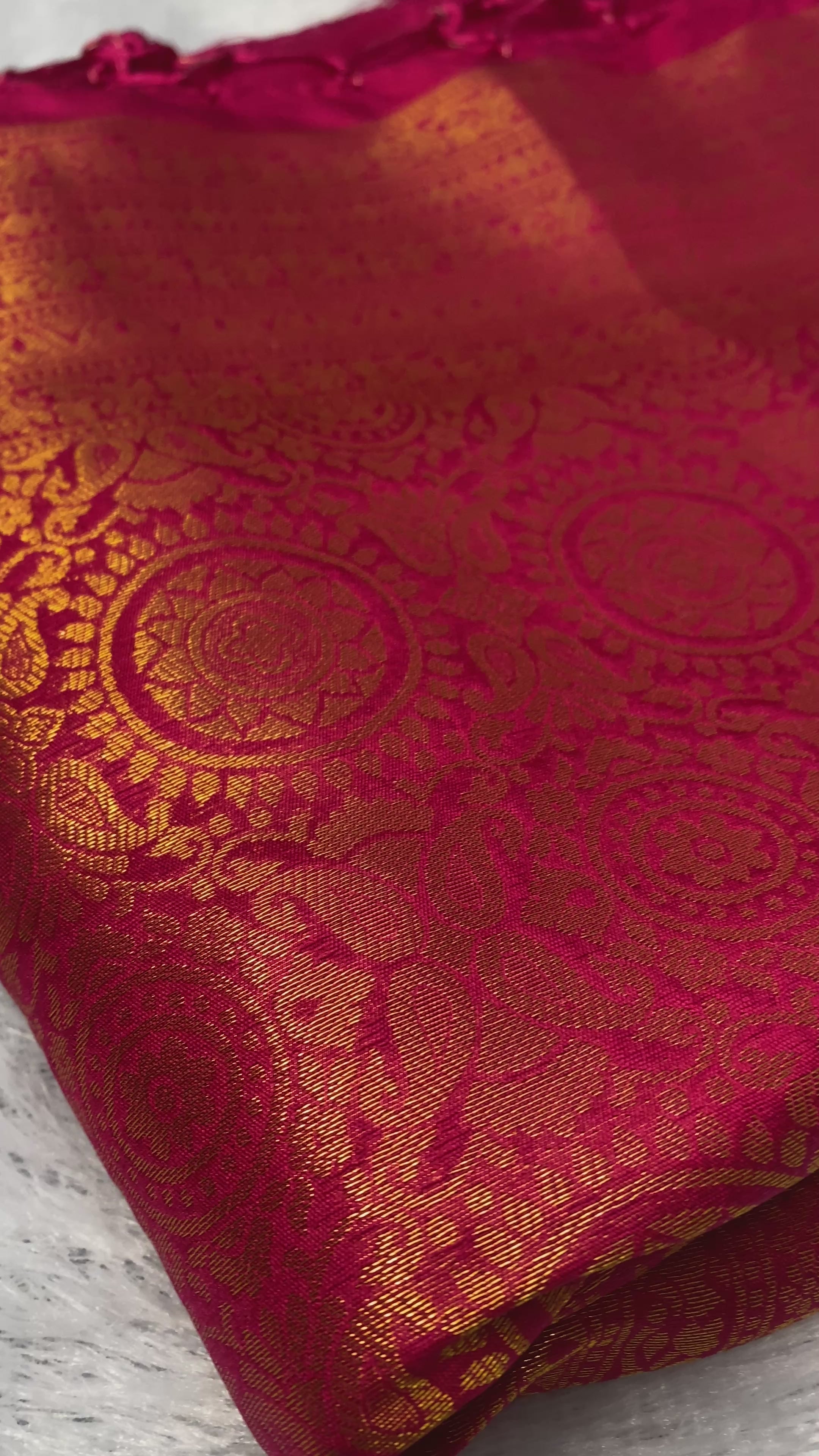 Ananta Roja Kanjivaram Saree