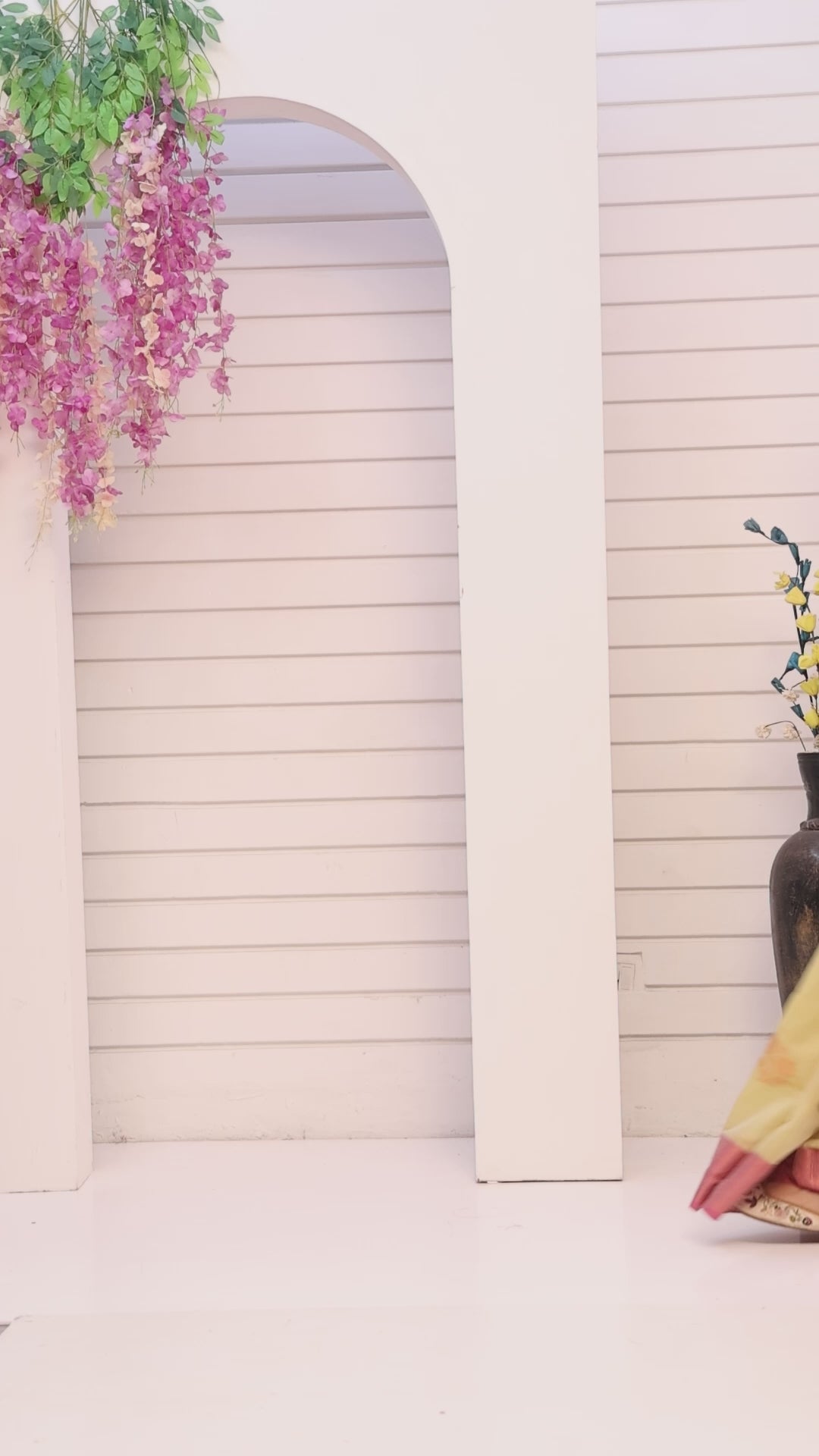 Kanak Pushp Chanderi Saree